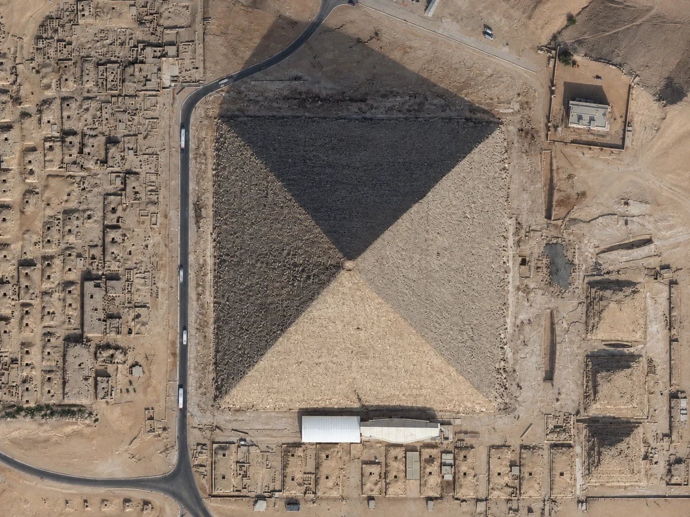 Satellite imagery of Egypt