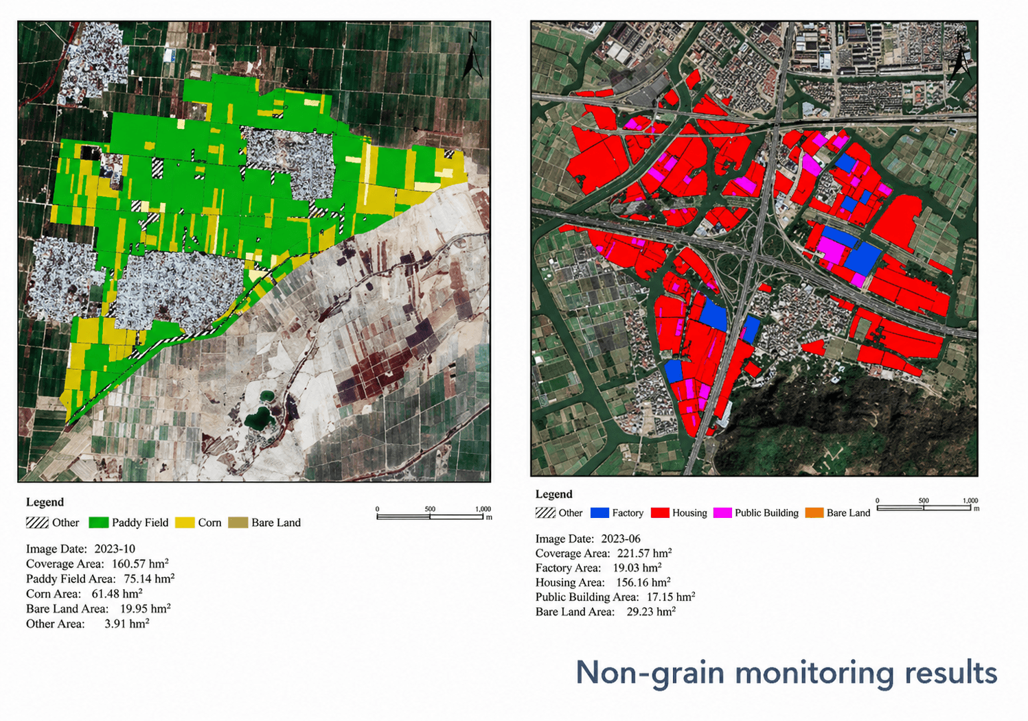 EVI enhanced vegetation index satellite map of dense crop canopy showing biomass variation
